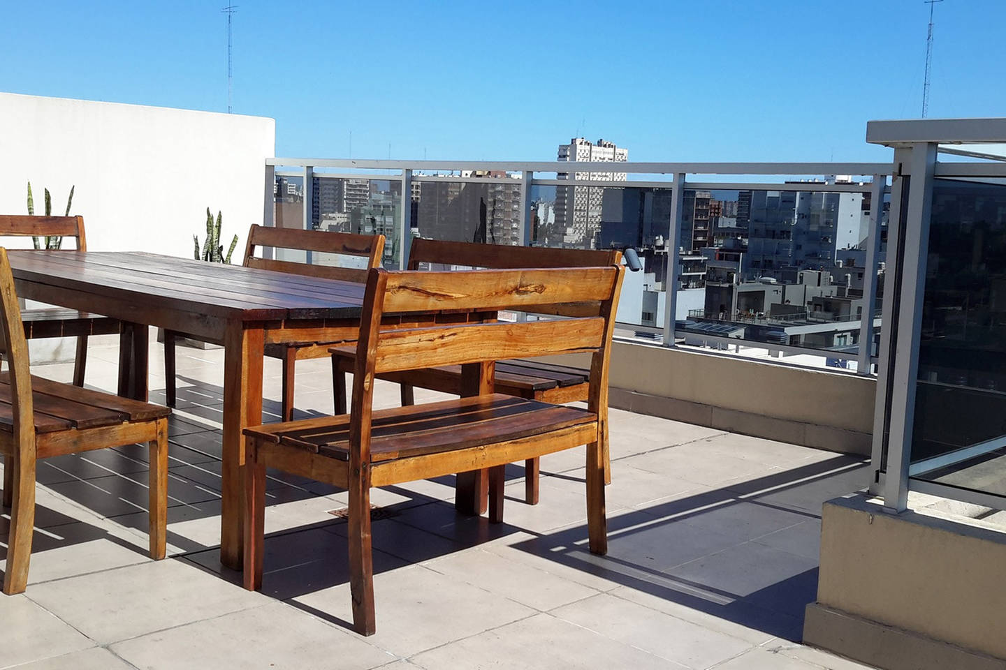 Terraza en Aparts Temporarios Belgrano